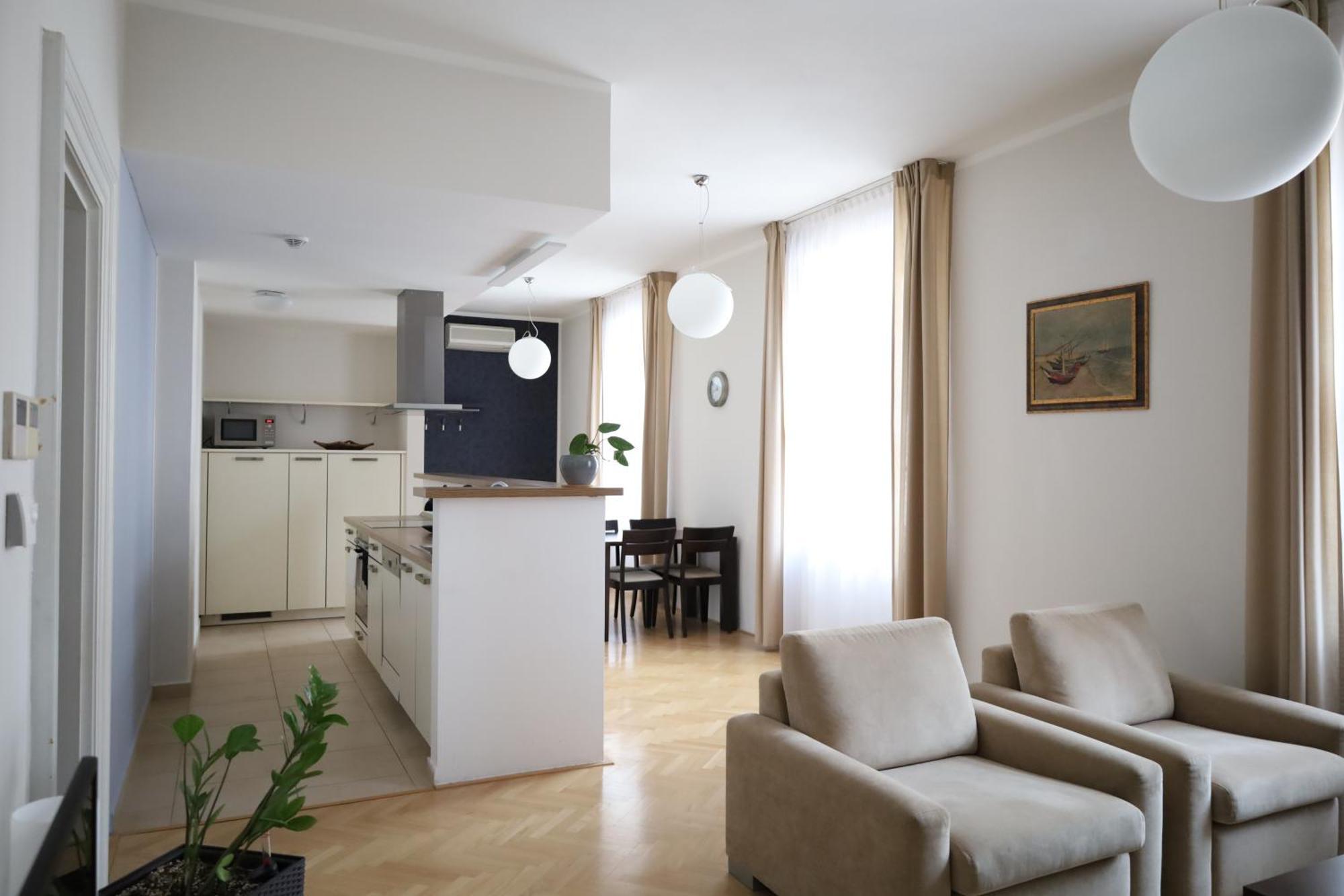 Rezidence Ostrovni Aparthotel Praha Bagian luar foto