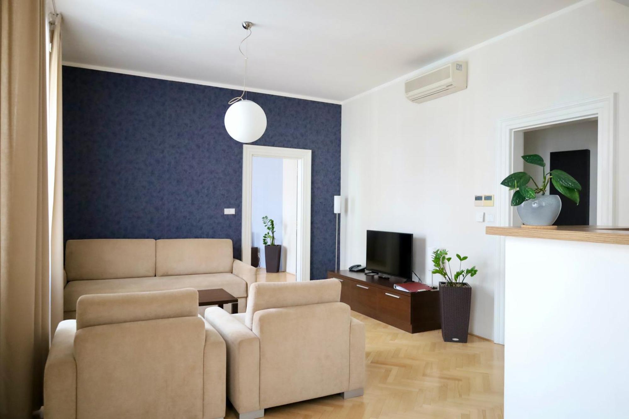 Rezidence Ostrovni Aparthotel Praha Bagian luar foto