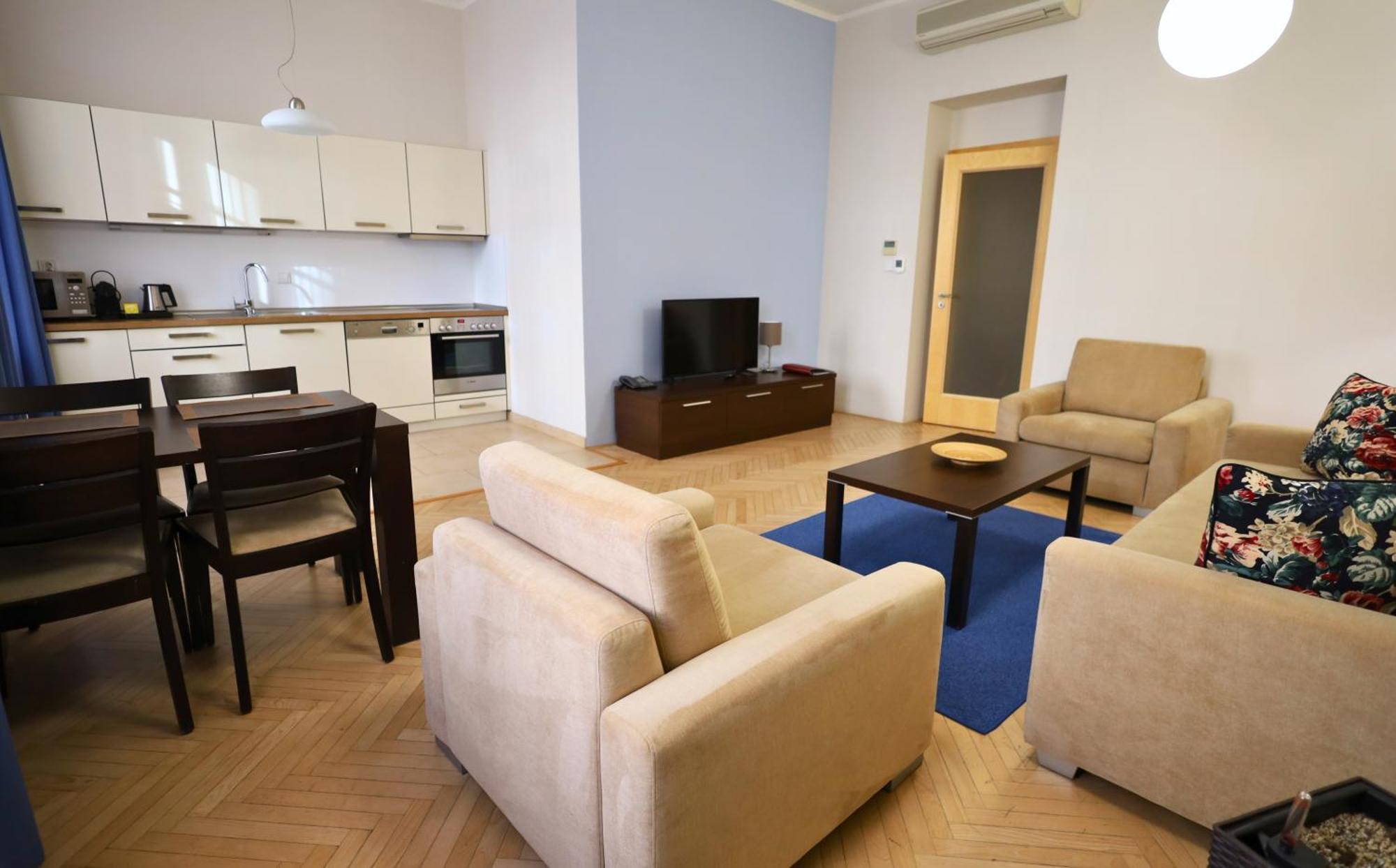 Rezidence Ostrovni Aparthotel Praha Bagian luar foto